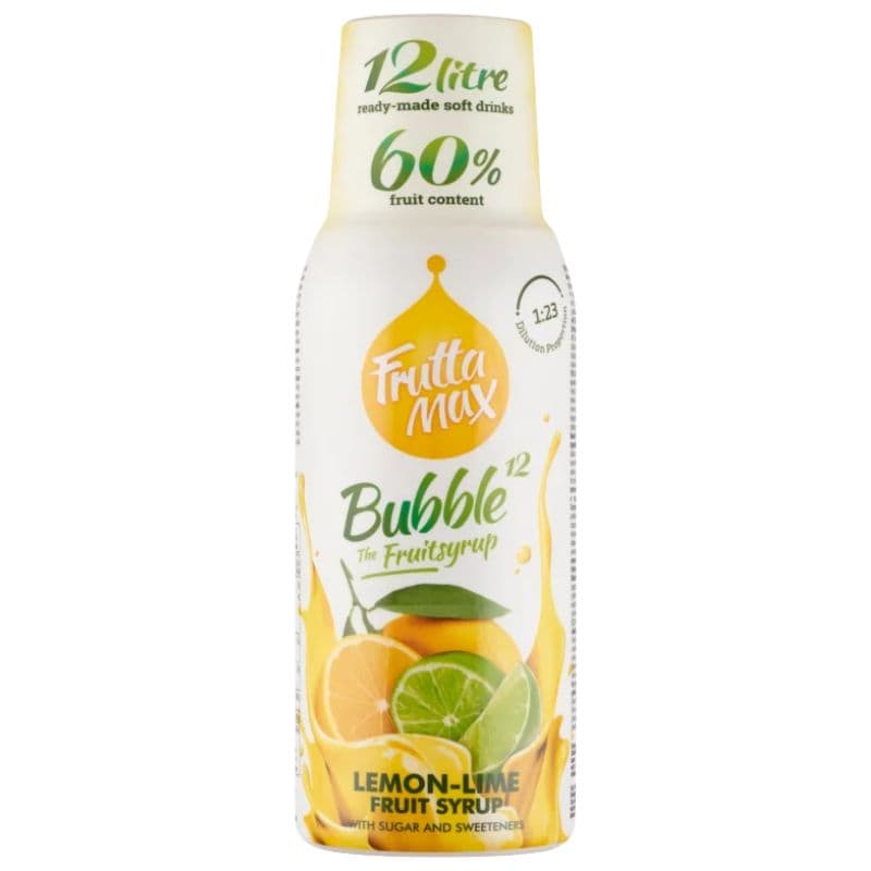 Fruttamax bubble citrón-limetka 500 ml