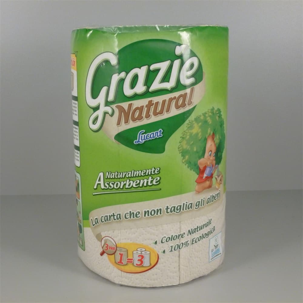 Grazie Natural lucart rolka na utierky 3 vrstvy 1 ks