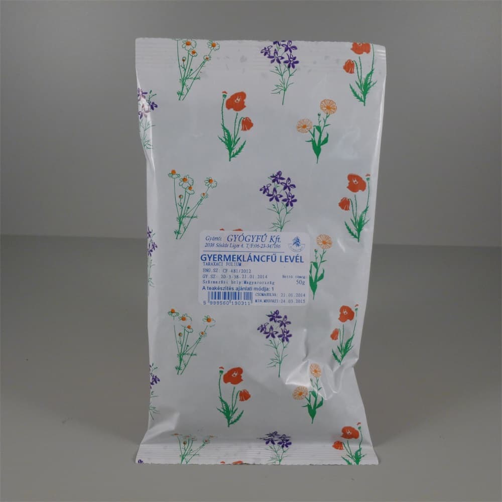 Gyógyfű sušený list púpavy 50 g - 18101
