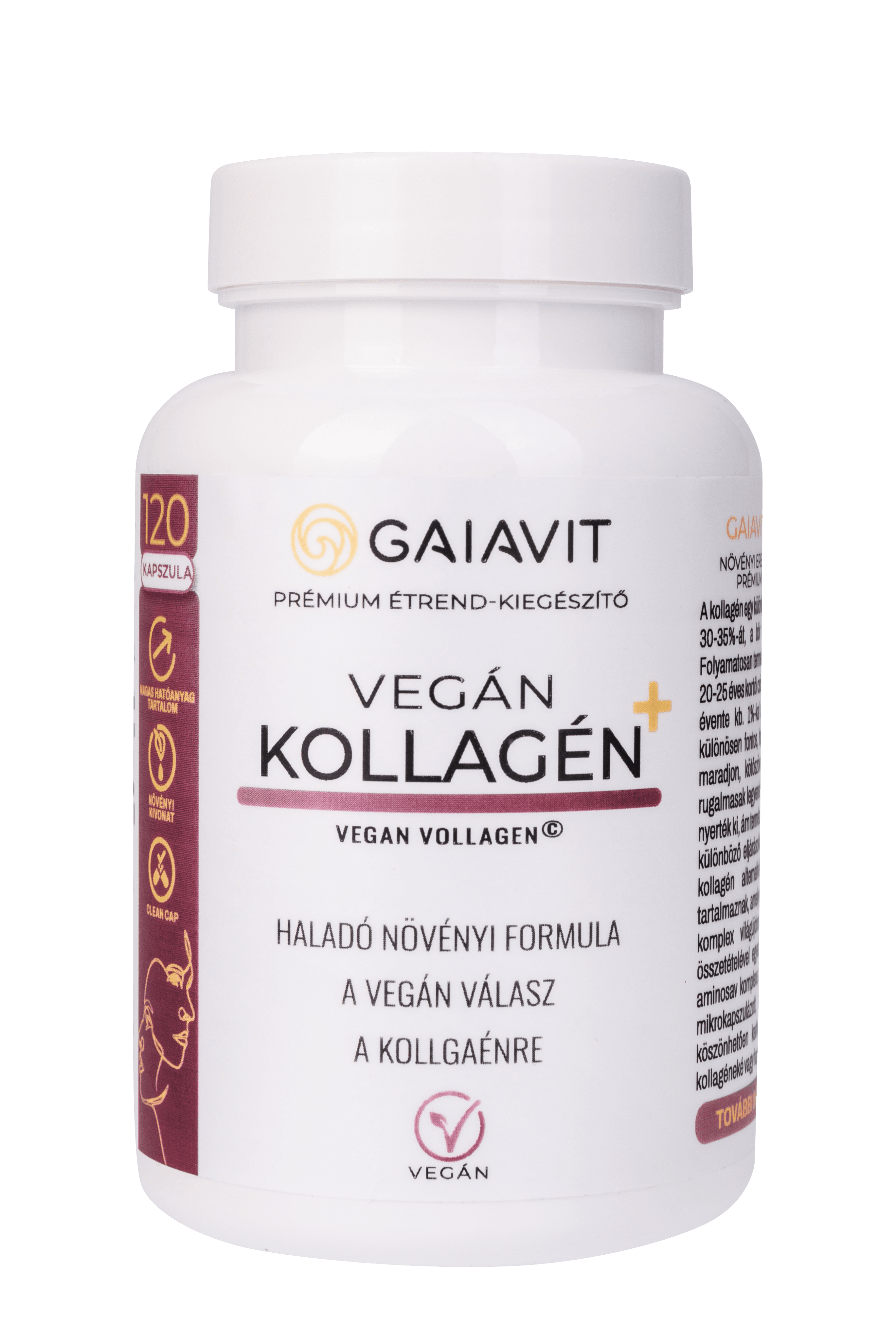 Gaiavit vegán kolagénové kapsuly 120 ks