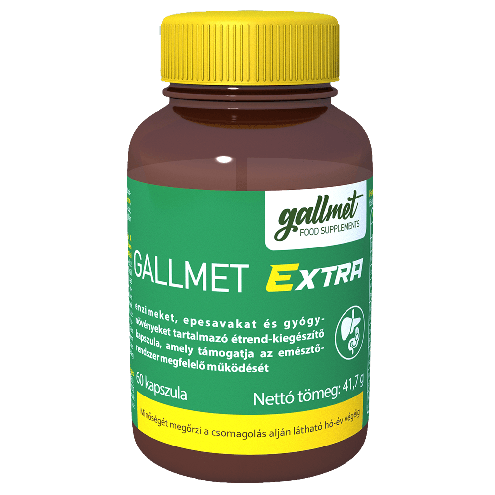 GALLMET Extra kapsuly 60 kapsúl - 96637