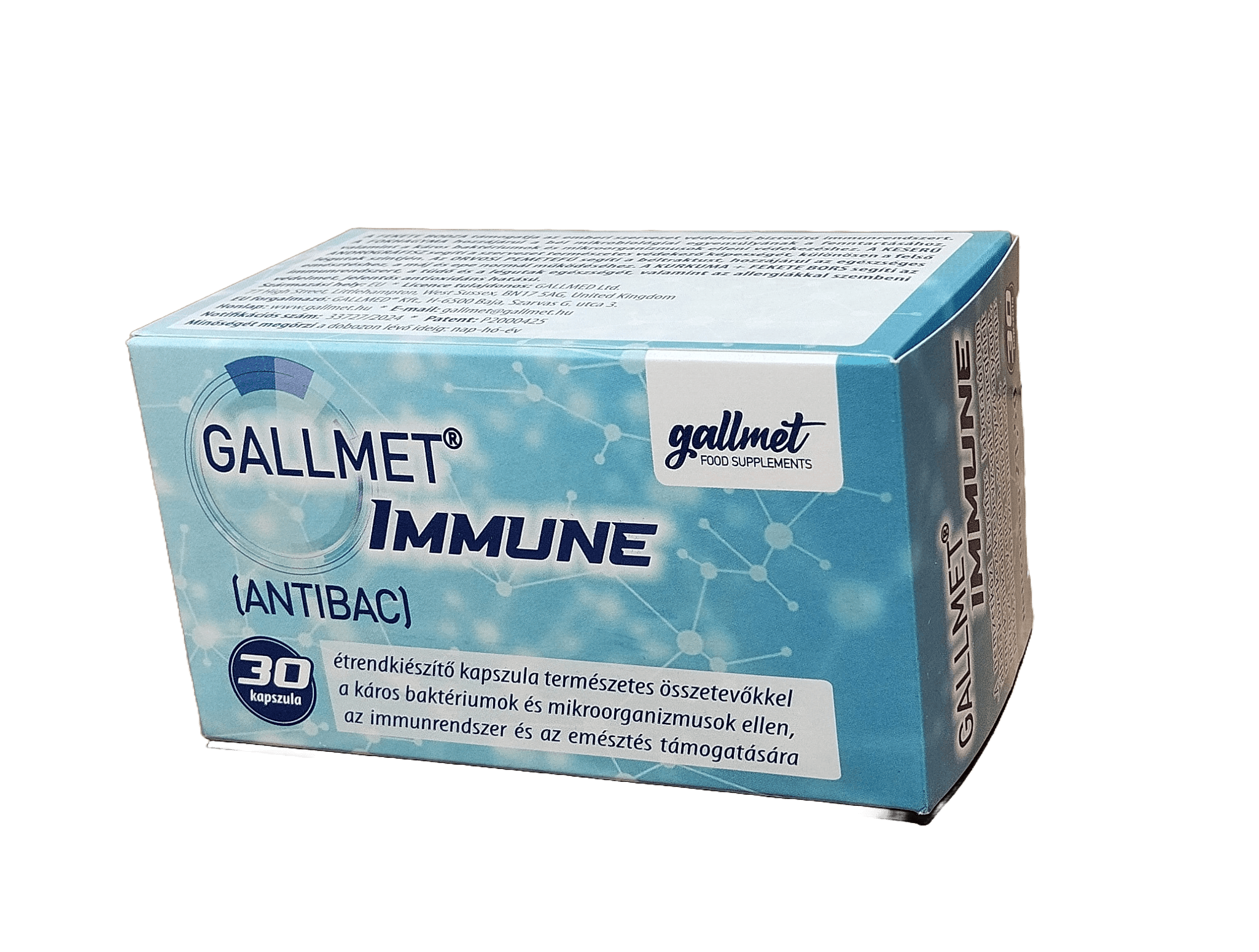 Gallmet immune antibac kapsula 30 ks