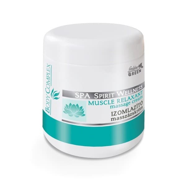 Golden Green spa spirit masážny krém na uvoľnenie svalov 250 ml
