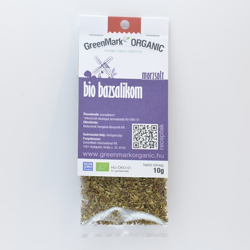 Greenmark bio bazalka sušená 10 g