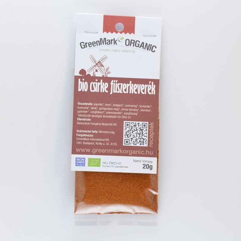GreenMark Organic Bio Zmes korenia na kuracie mäso 20 g - 27388