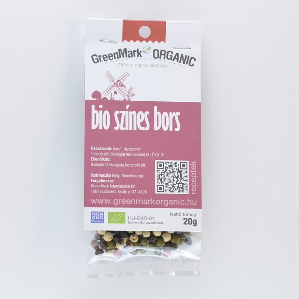 Greenmark bio farebný korenie 20 g