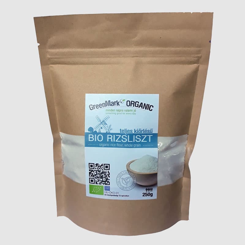 Greenmark bio celozrnná ryžová múka 250 g