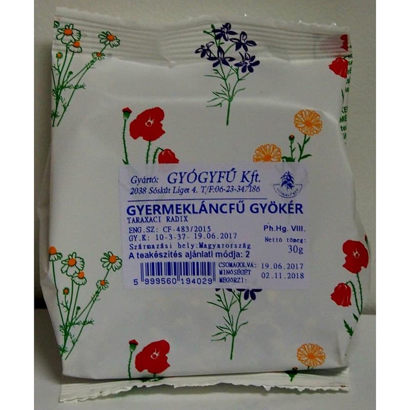 Gyógyfű čaj z koreňa púpavy lekárskej 30g - 52632