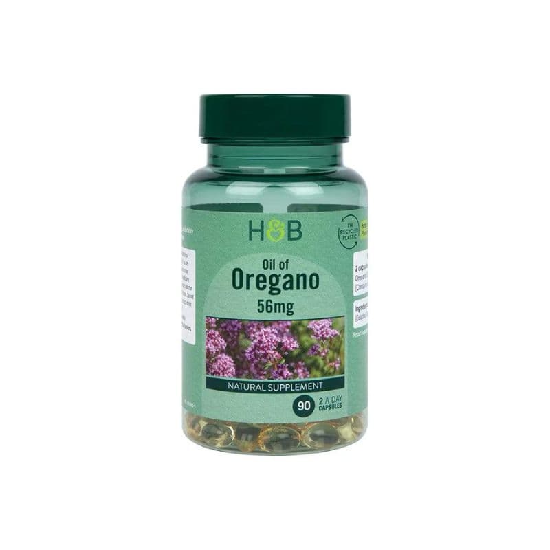 H&B olej z oregana mäkké gélové kapsule 56mg 90 ks