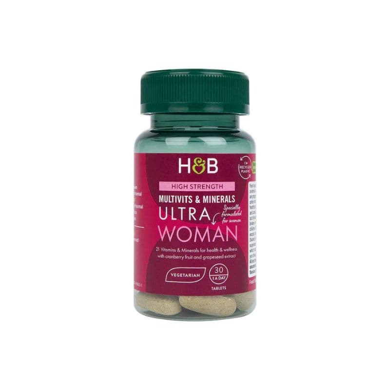 H&B ultra woman Multivitamínové tablety 30