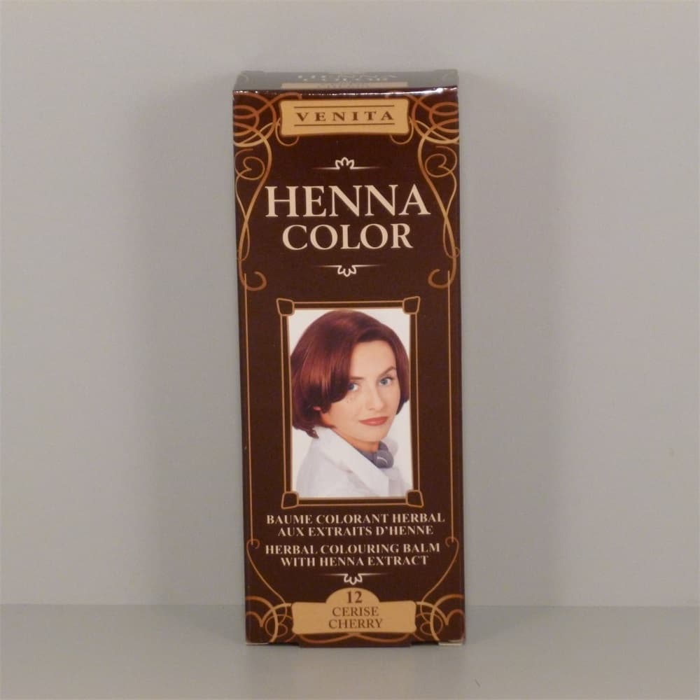 Venita Henna Color Prírodná farba na vlasy Višňa 75 ml - 40557