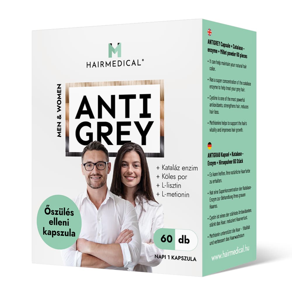 Hairmedical anti grey kapsula 60 ks