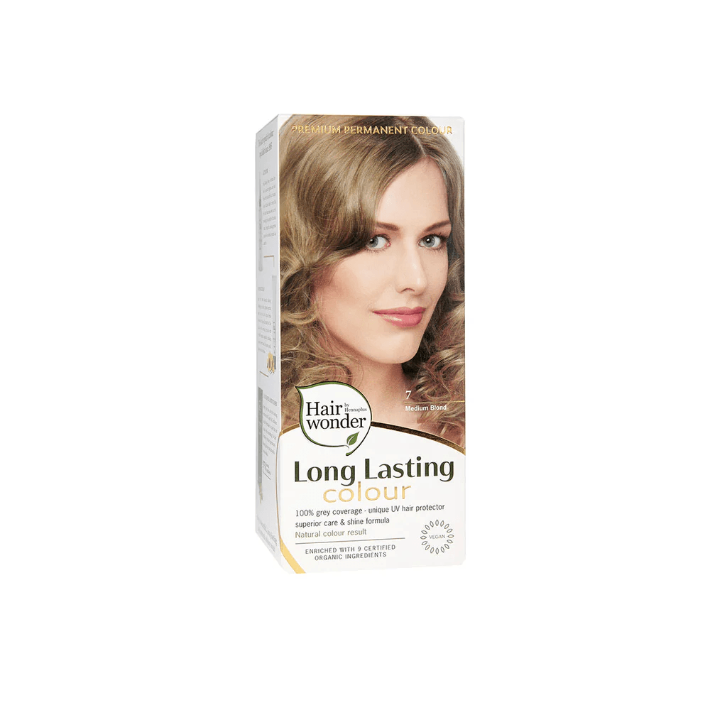 Henna Plus Permanentná Farba na Vlasy Stredná Blond 7 100 ml - 59415