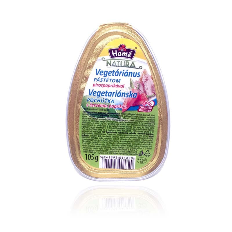 Hamé vegetariánsky paštét s červenou paprikou 105 g