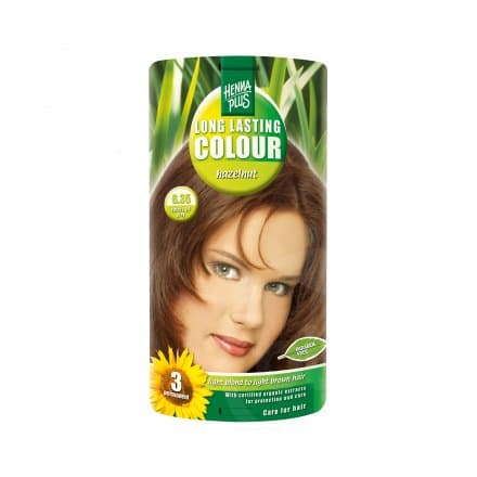 Henna Plus Dlhotrvajúca Farba na Vlasy Lieskový Oriešok 100 ml - 59412
