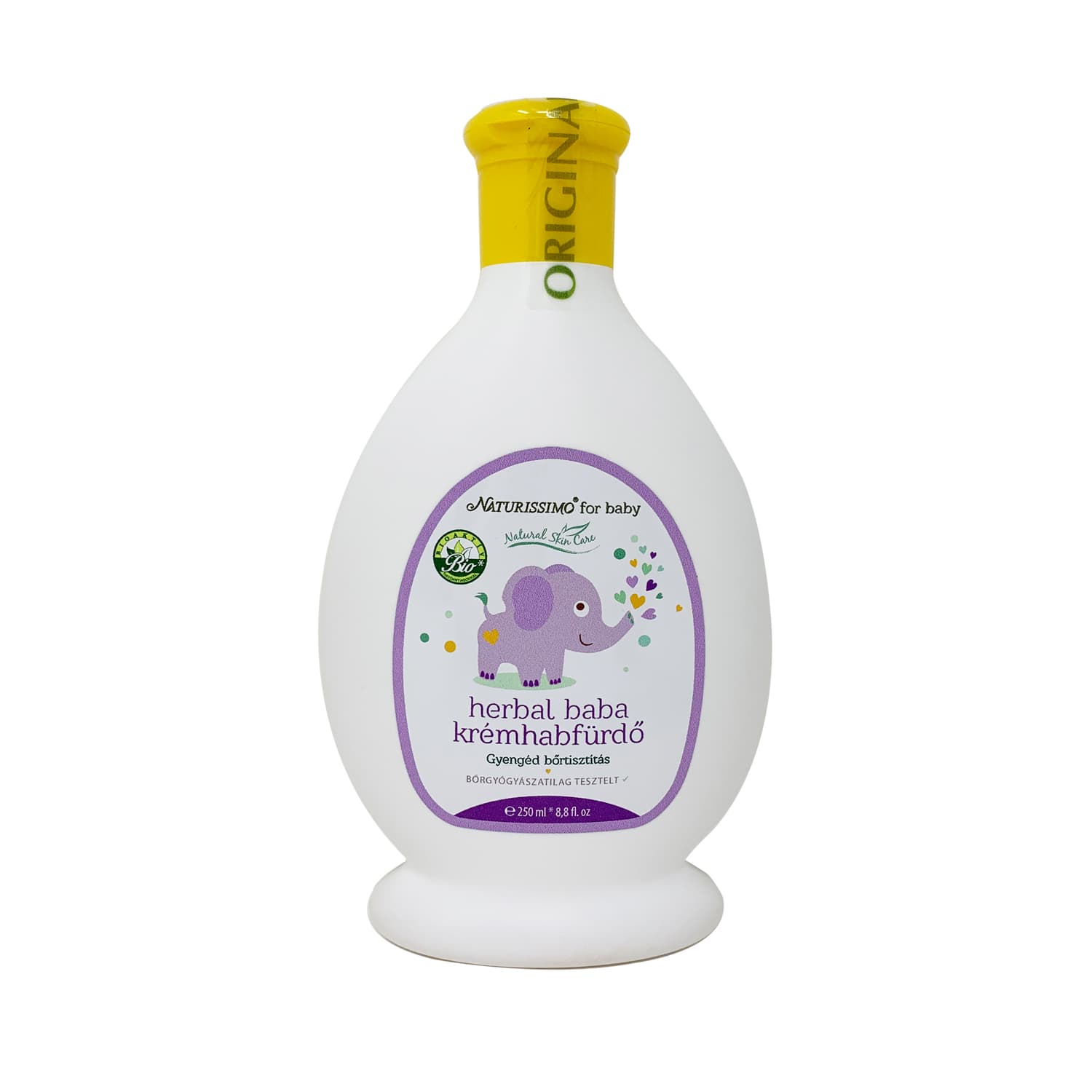 Naturissimo bylinkový detský krémový kúpeľ 250 ml
