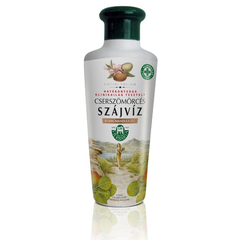 HERBÁRIA Ústna voda s výťažkom z dubienok a mandľovou príchuťou 250 ml - 11561