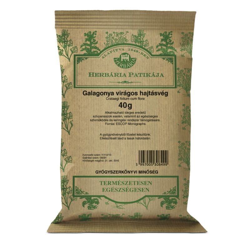 Herbária Hlohový kvet a list čaj 40 g - 18208