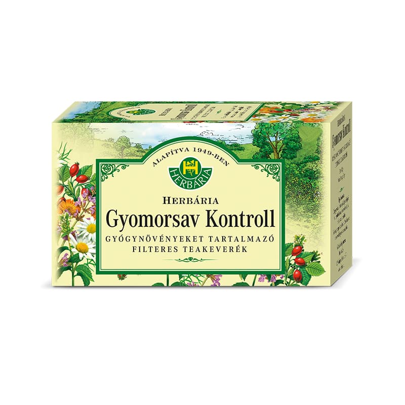 Herbária čaj na kontrolu žalúdočnej kyseliny 20x1,2g 24 g