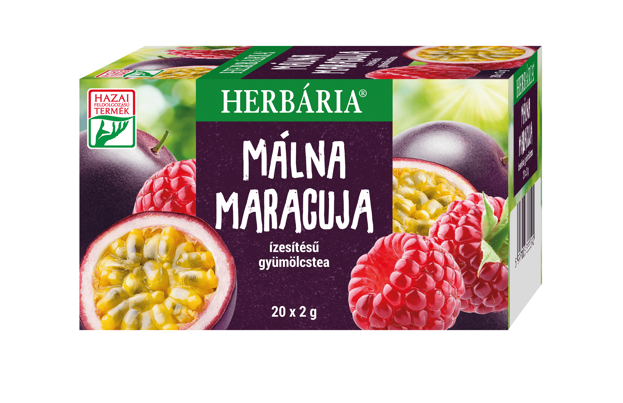 Herbária malinovo-maracujová ovocná čaj 20x2g 40 g