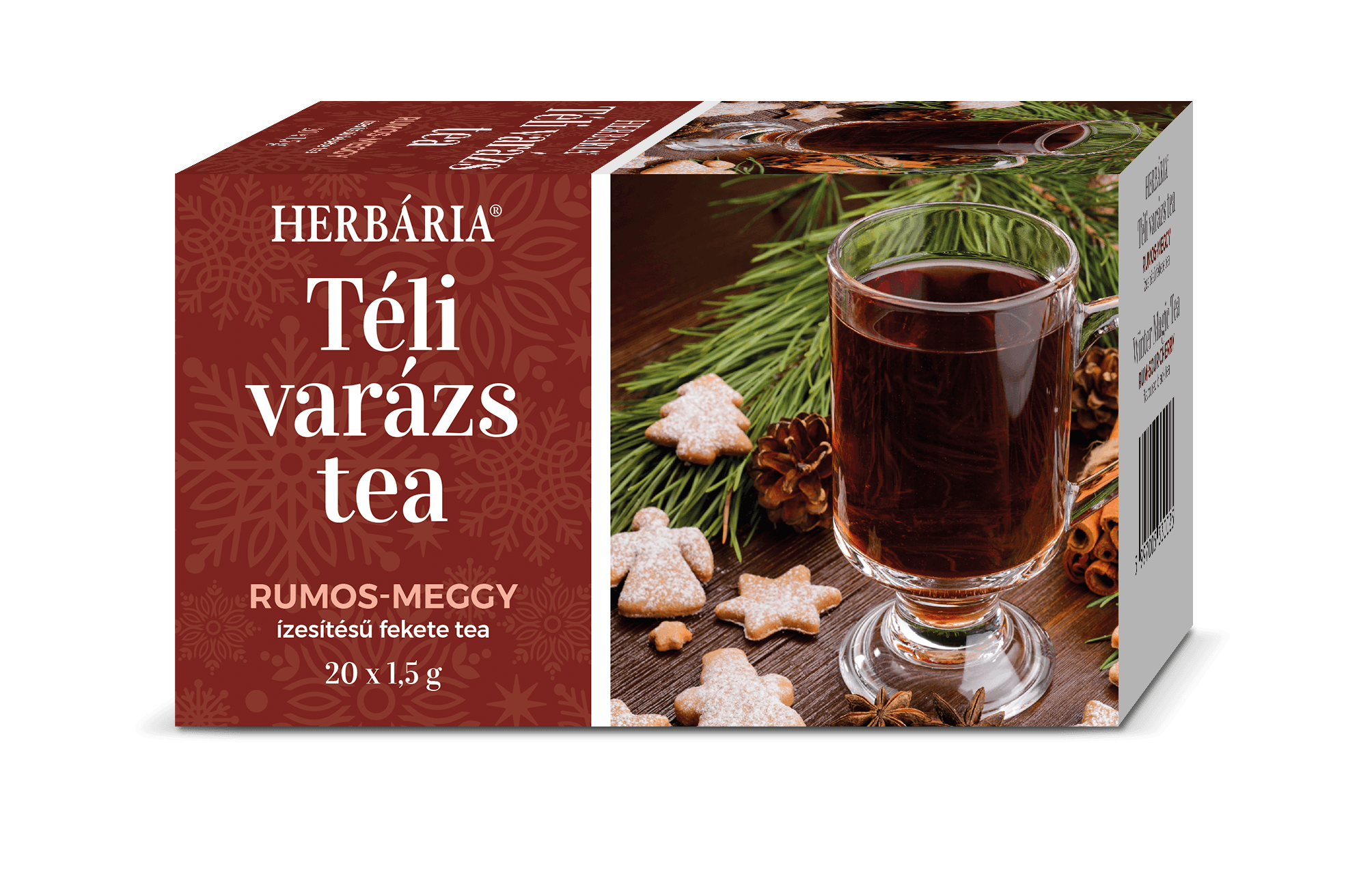 Herbária Čaj Zimná Mágia s príchuťou rumu a višne 30 g - 88916