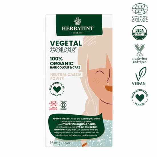Herbatint rastlinná farba Neutrálna Cassia 100 g - 92079