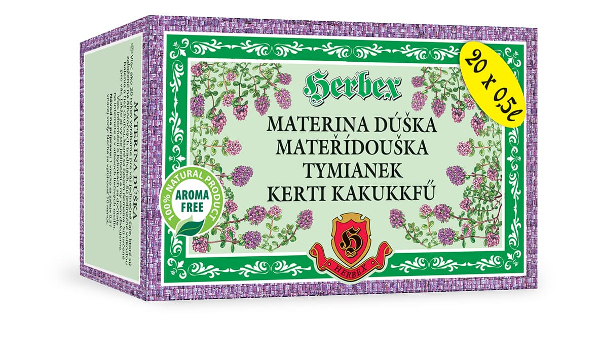 Herbex Čaj Materina dúška 60 g - 43673