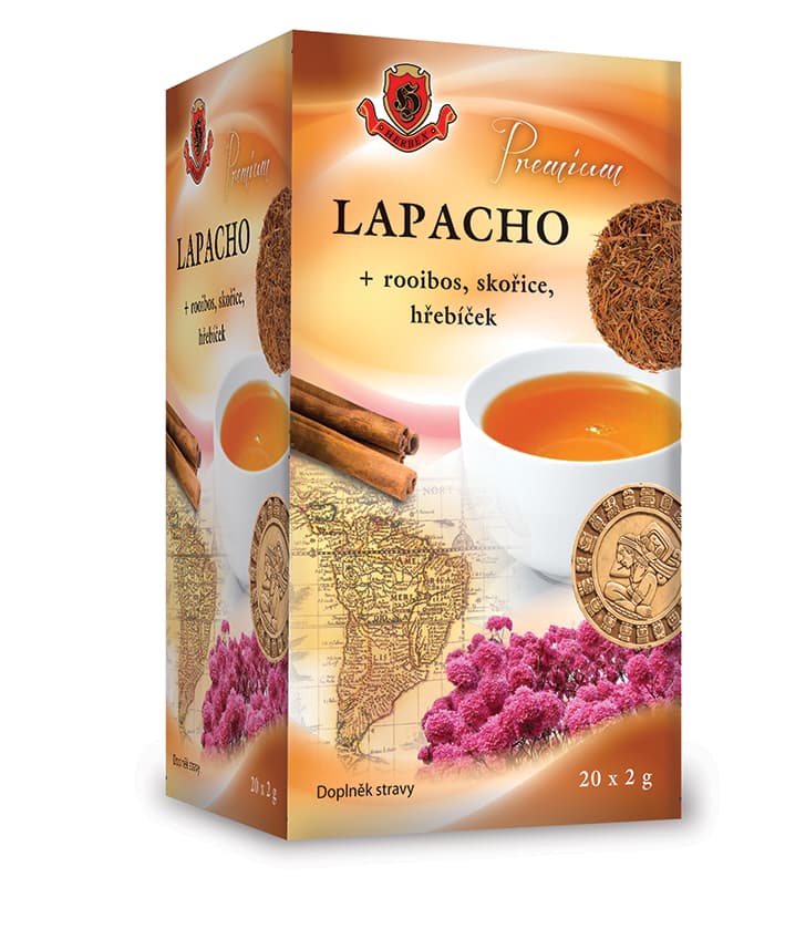Herbex Lapacho čaj s rooibosom, škoricou a klinčekmi 40 g - 40973