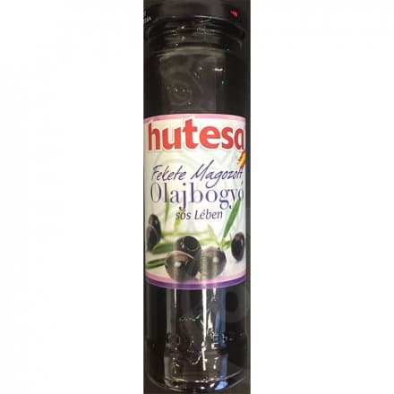 Hutesa čierne olivy bez kôstky 935 ml