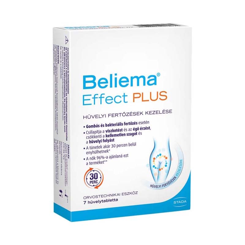 Idelyn beliema effect plus vaginálne tablety 7 ks