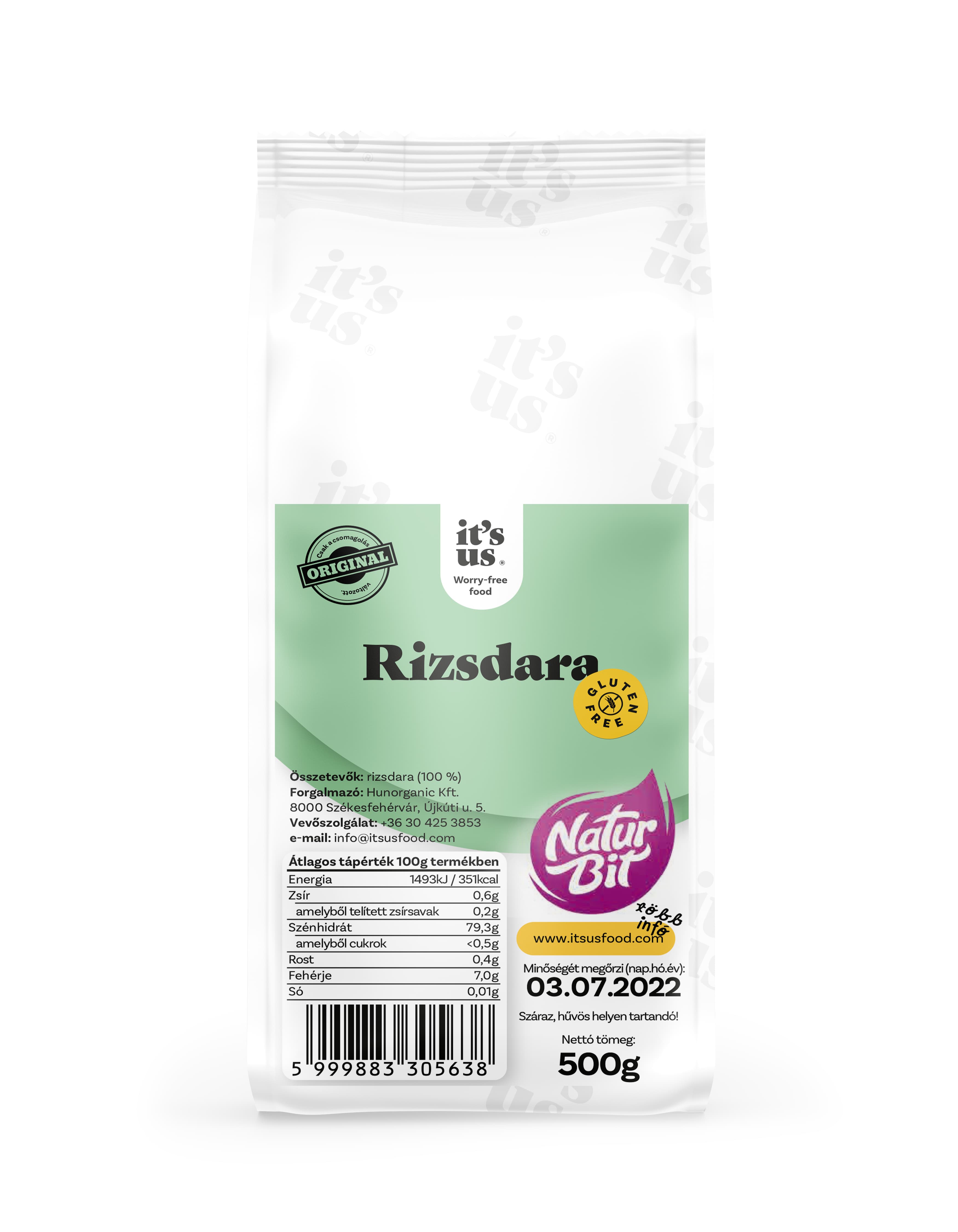 Ryžová krupica 500 g