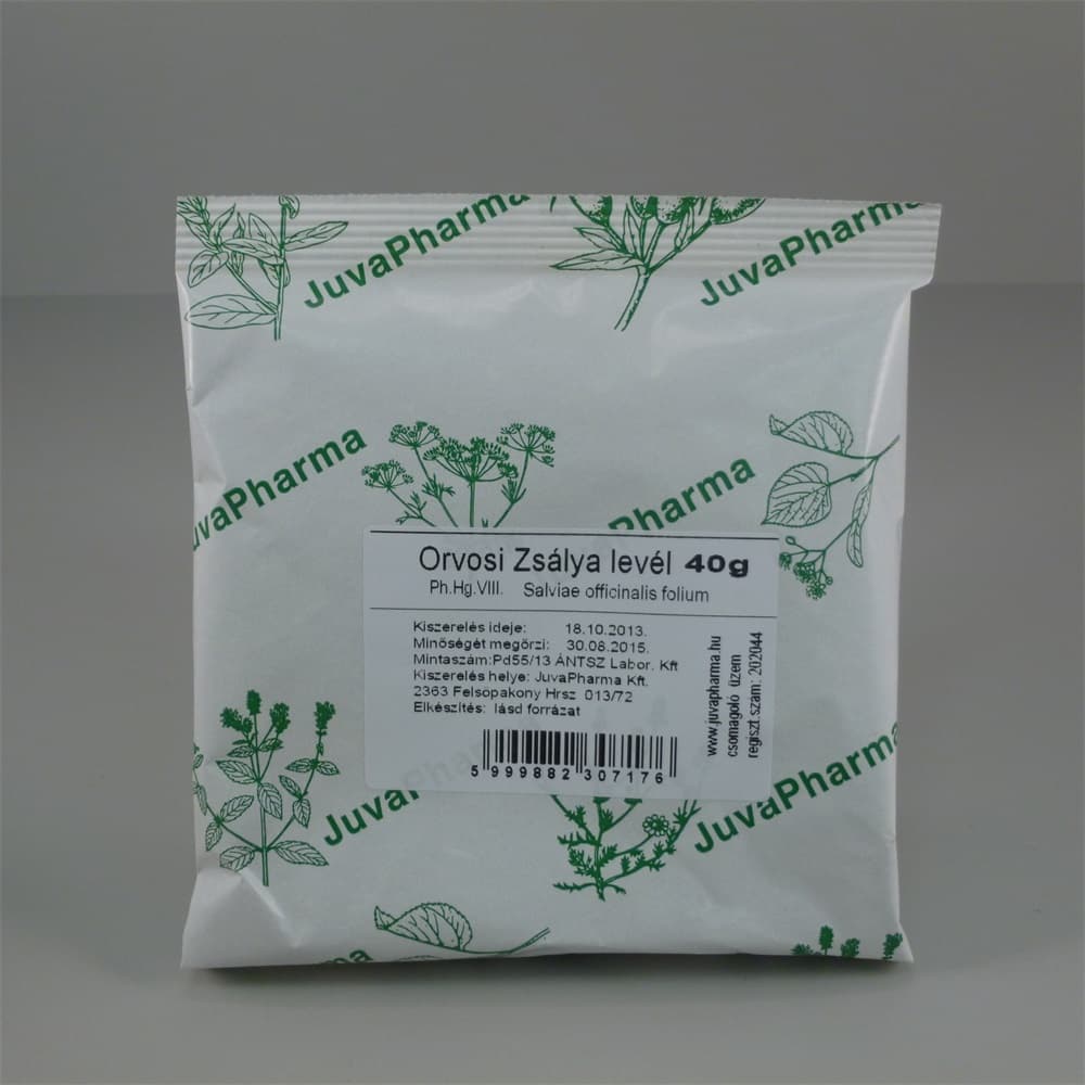 Juvapharma lekárenský šalviový čaj 40 g
