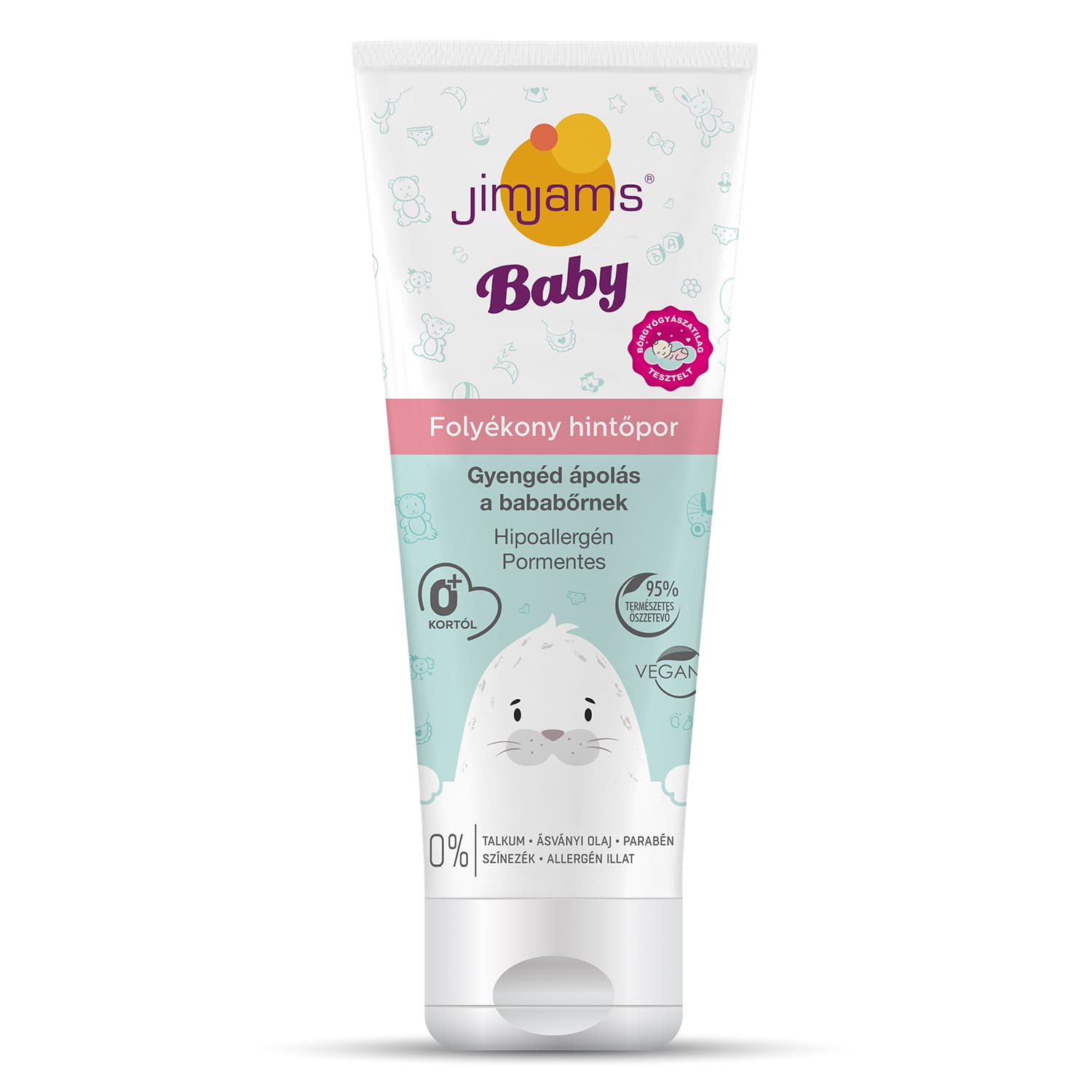 Alveola JimJams Baby Jemný tekutý púder 100 ml - 95767