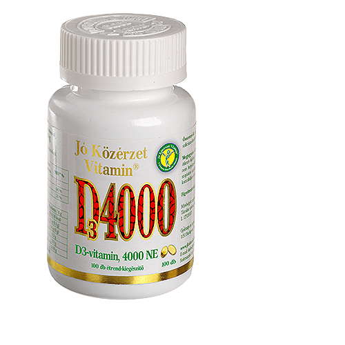 Jó Közérzet d3-vitamin 4000ne kapsula 100 ks