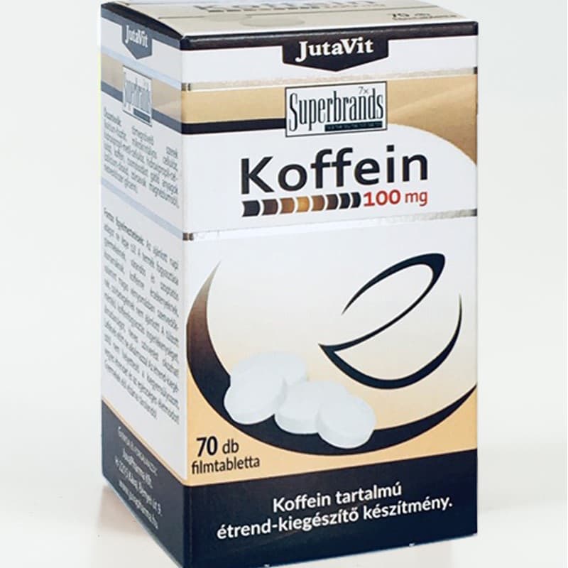 JutaVit Kofeínové tablety 21 g - 59869