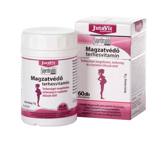 Jutavit Magzatvédny tehotenský multivitamín 60 tabliet - 52593