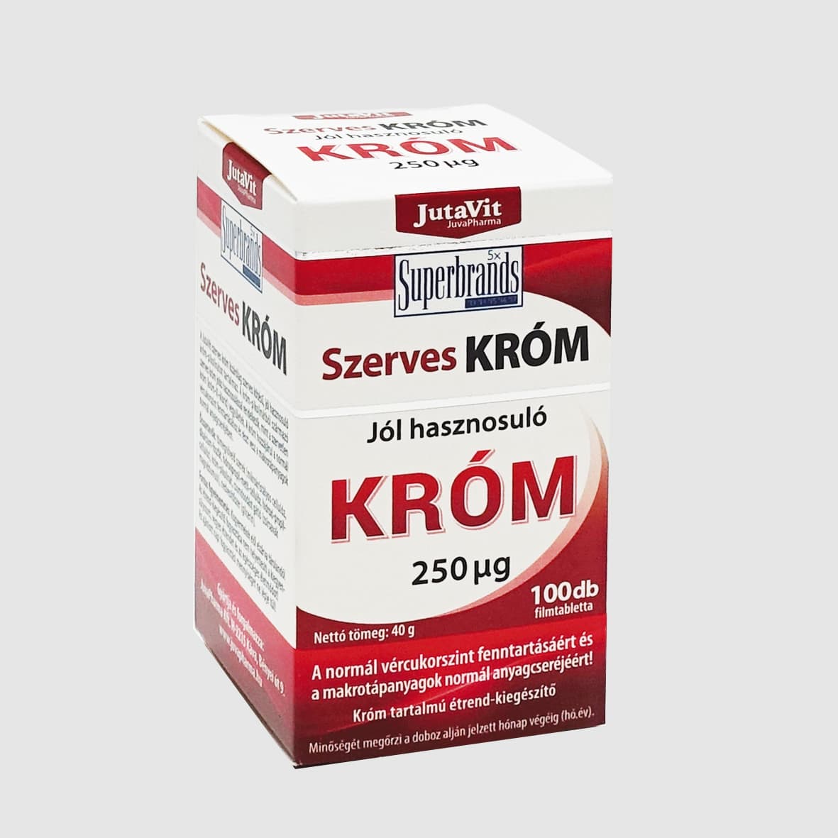 JutaVit Organický Chróm tablety 100 ks - 54729