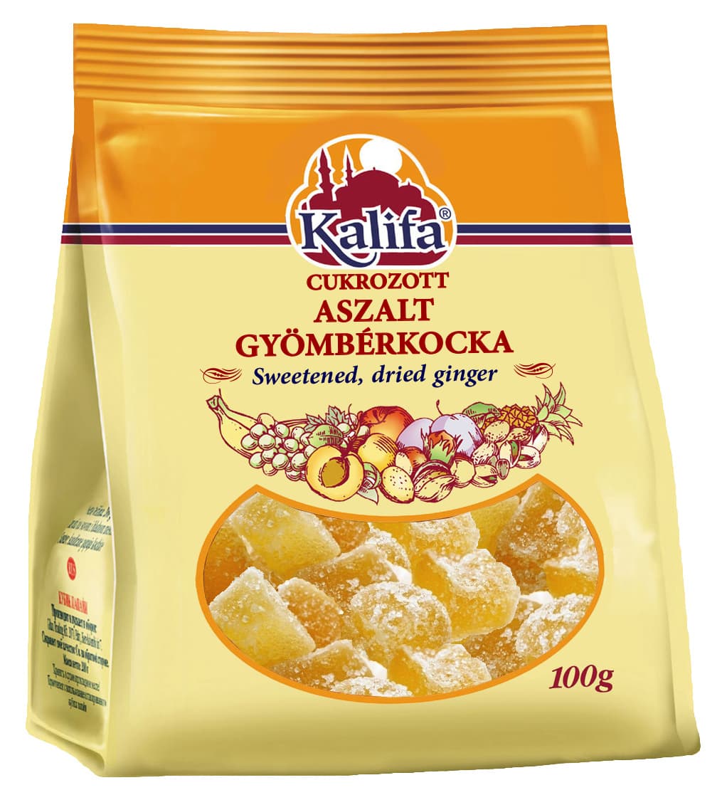 Kalifa kandizovaný zázvor 100 g