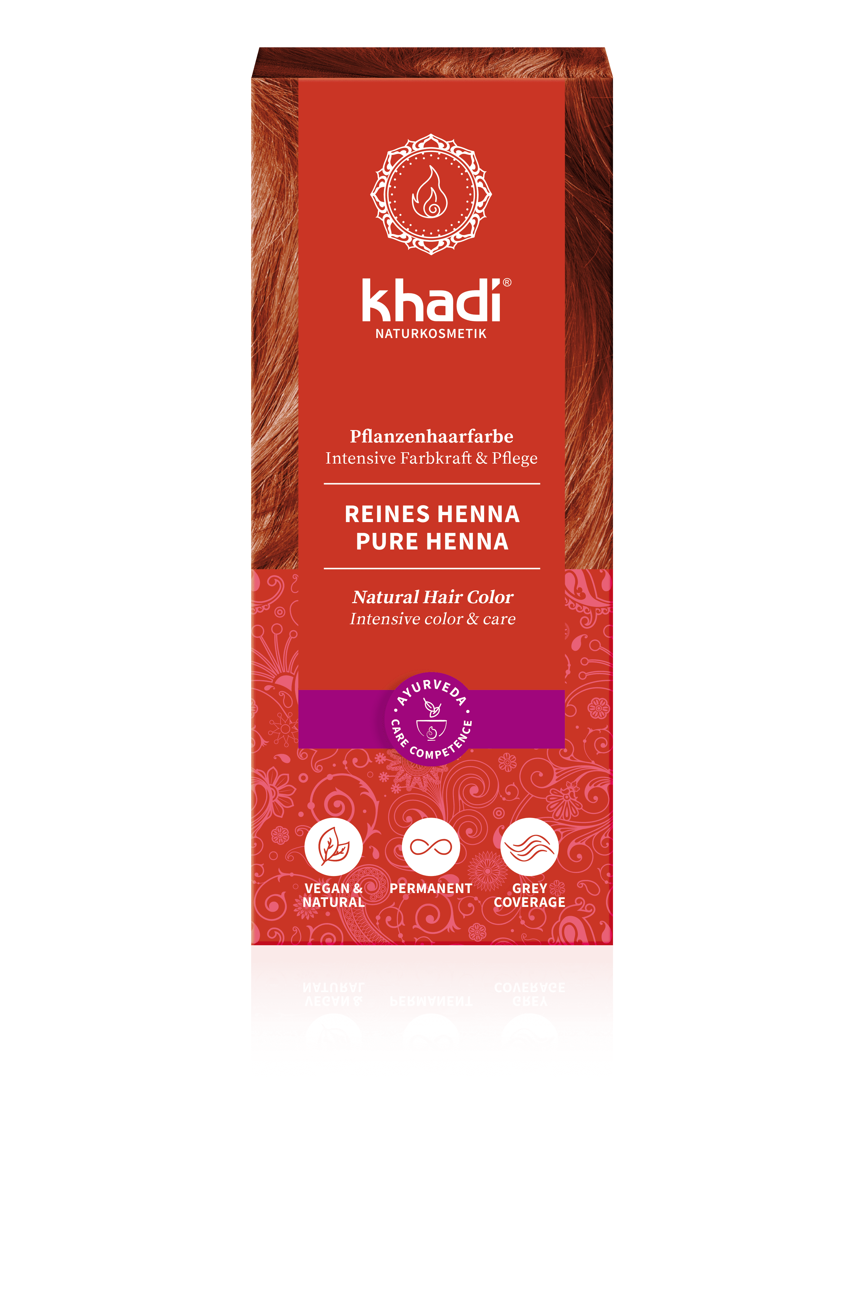 Khadi prírodná Henna na farbenie vlasov 100 g - 31514