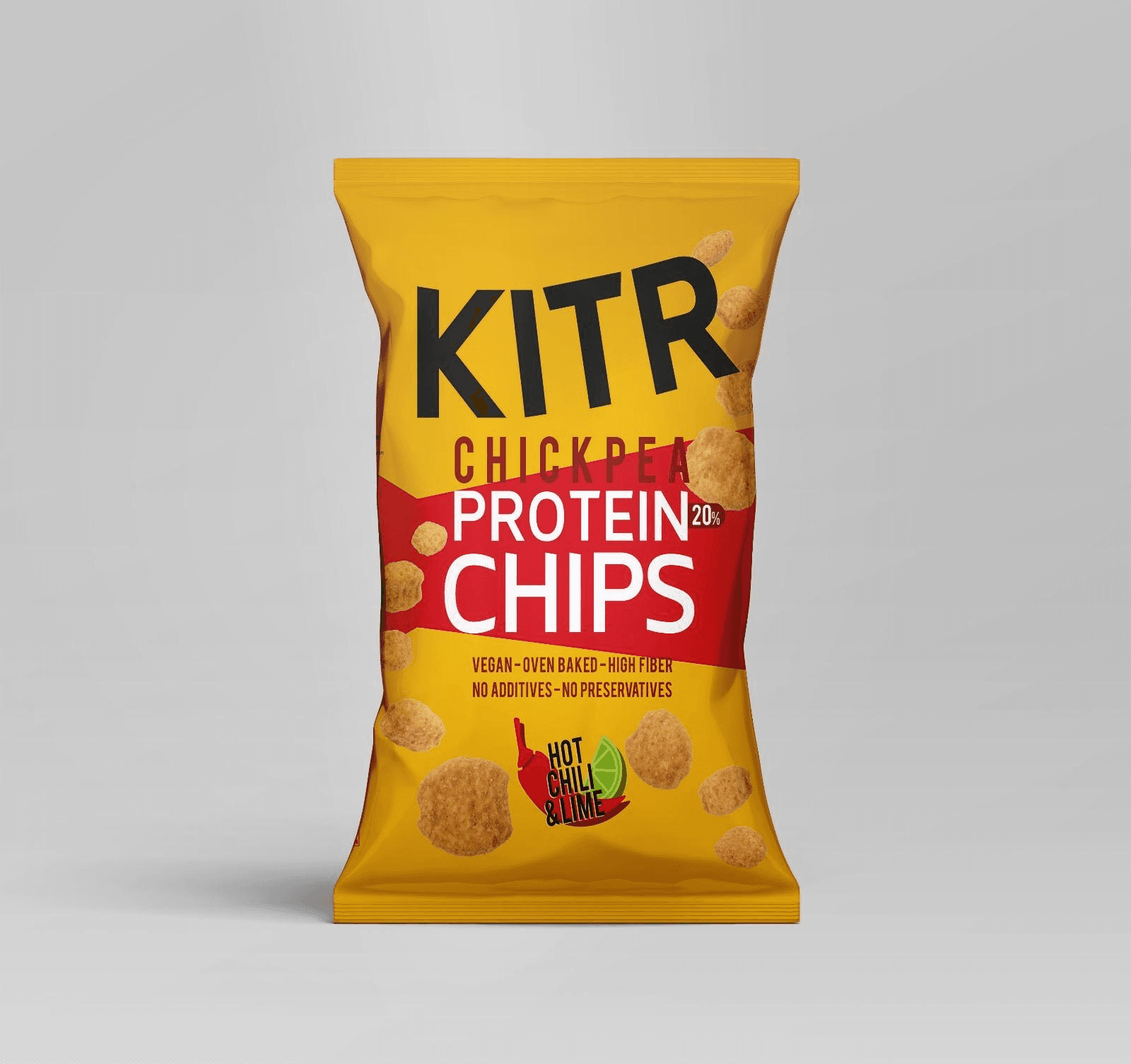 Kitr cícerové chipsy s chili a limetkou 50 g