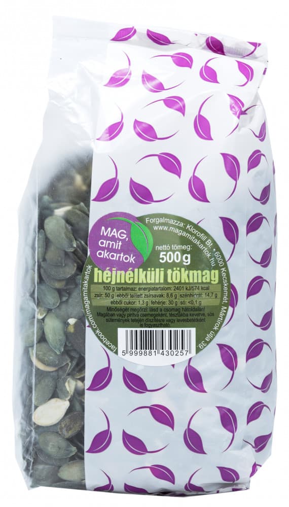 Klorofill tekvicové semienka bez šupky 500 g