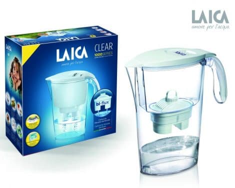 Laica clear line vodný filter kanvica priesvitná biela 1 ks