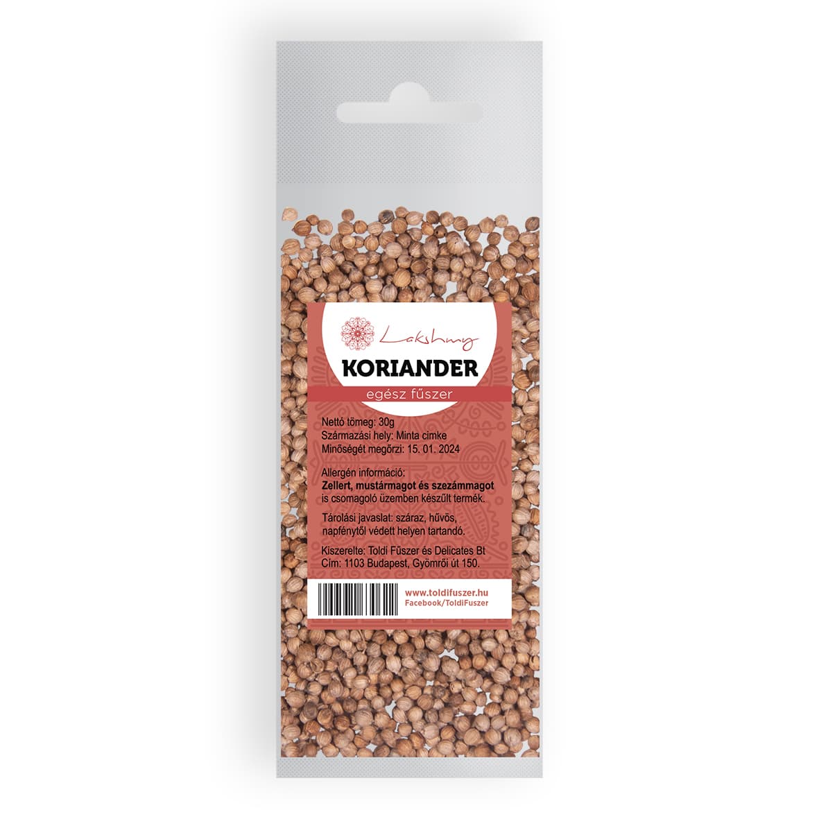 Lakshmi Koriander celý 30 g