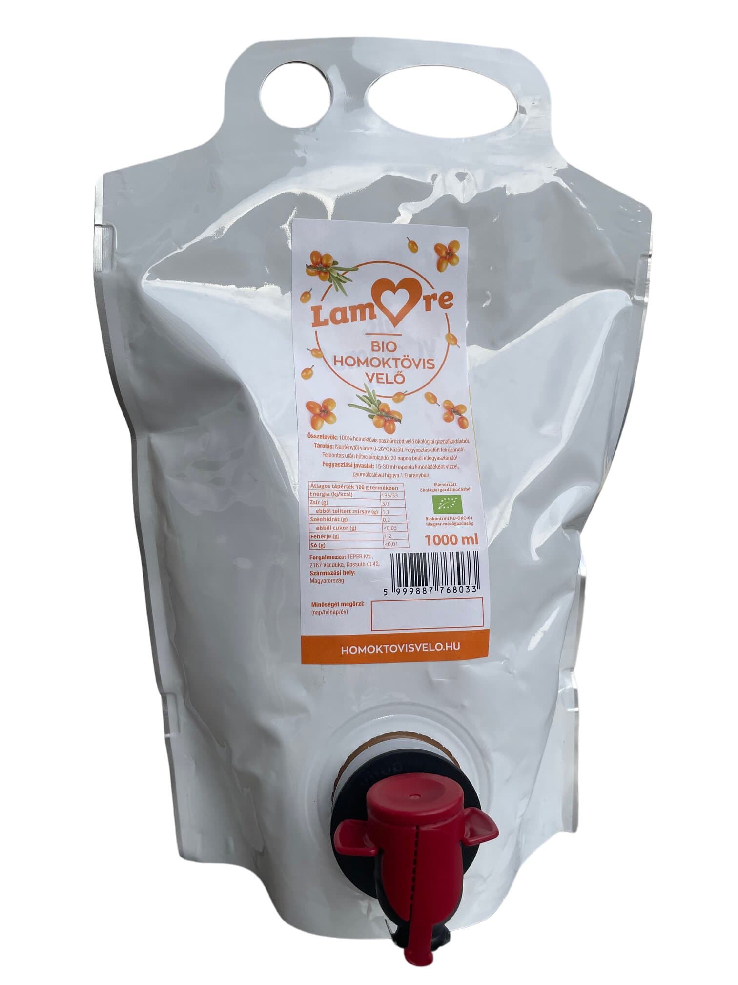 Lamore Bio Rakytníková Dreň 1000 ml