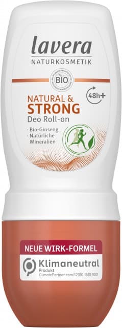 Lavera Telový dezodorant roll-on Natural & Strong 50 ml - 88714