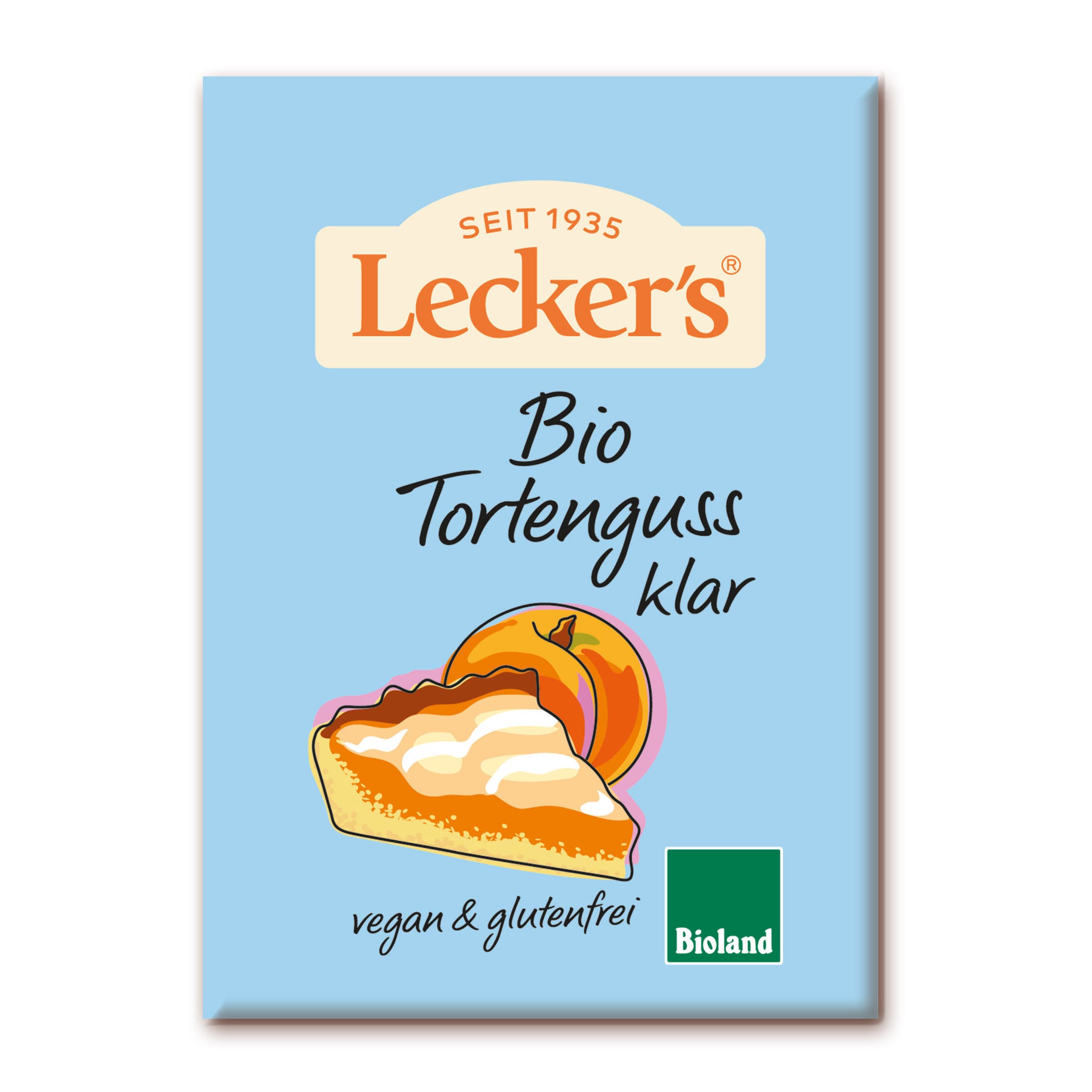 Leckers organická bezfarebná poleva na torty 20 g - 97590