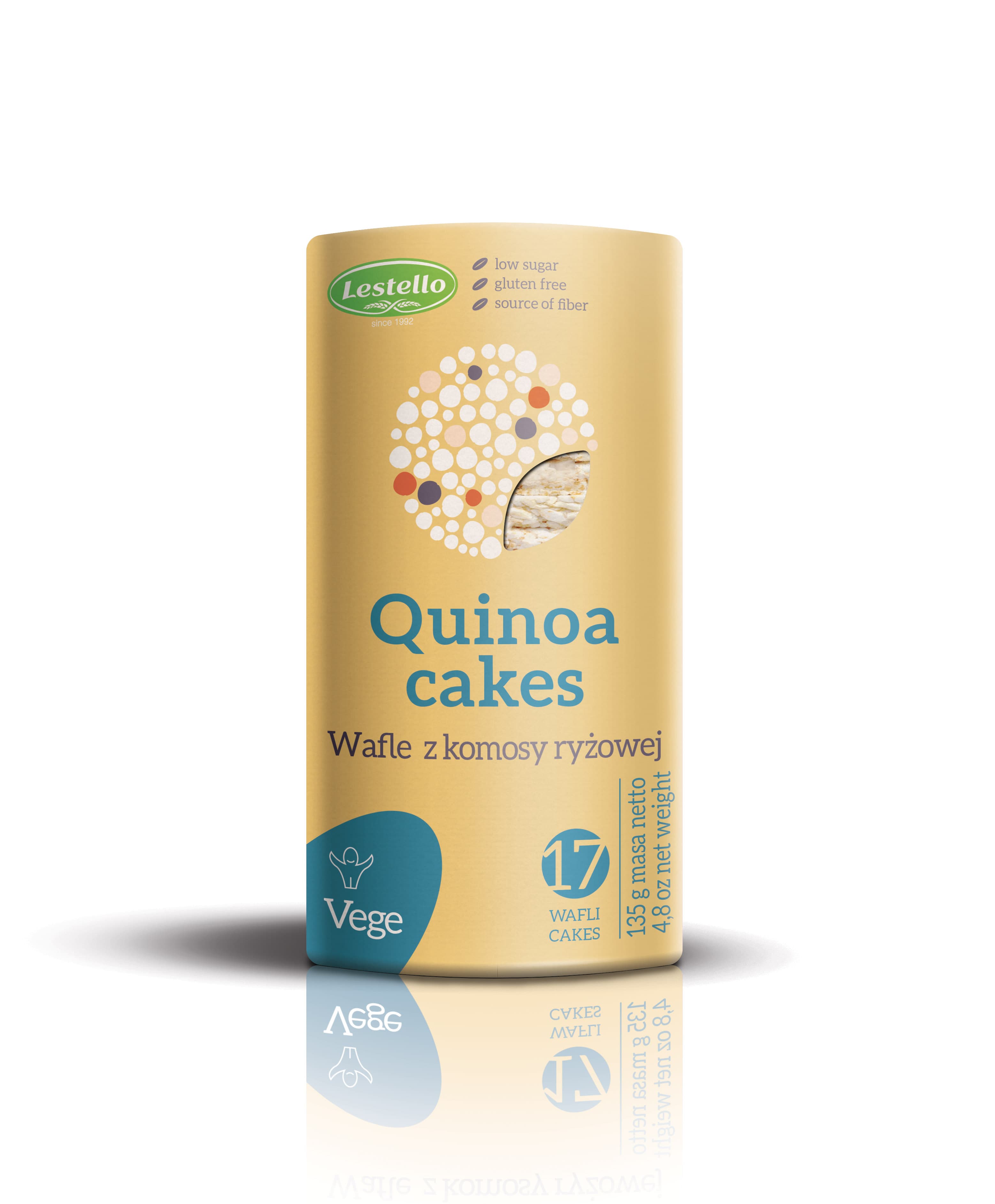 LESTELLO Chrumkavé quinoové galetky 135 g - 87570
