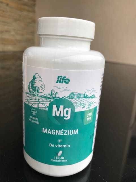 Life horčík + B6 vitamín filmom obalené tablety 150 ks