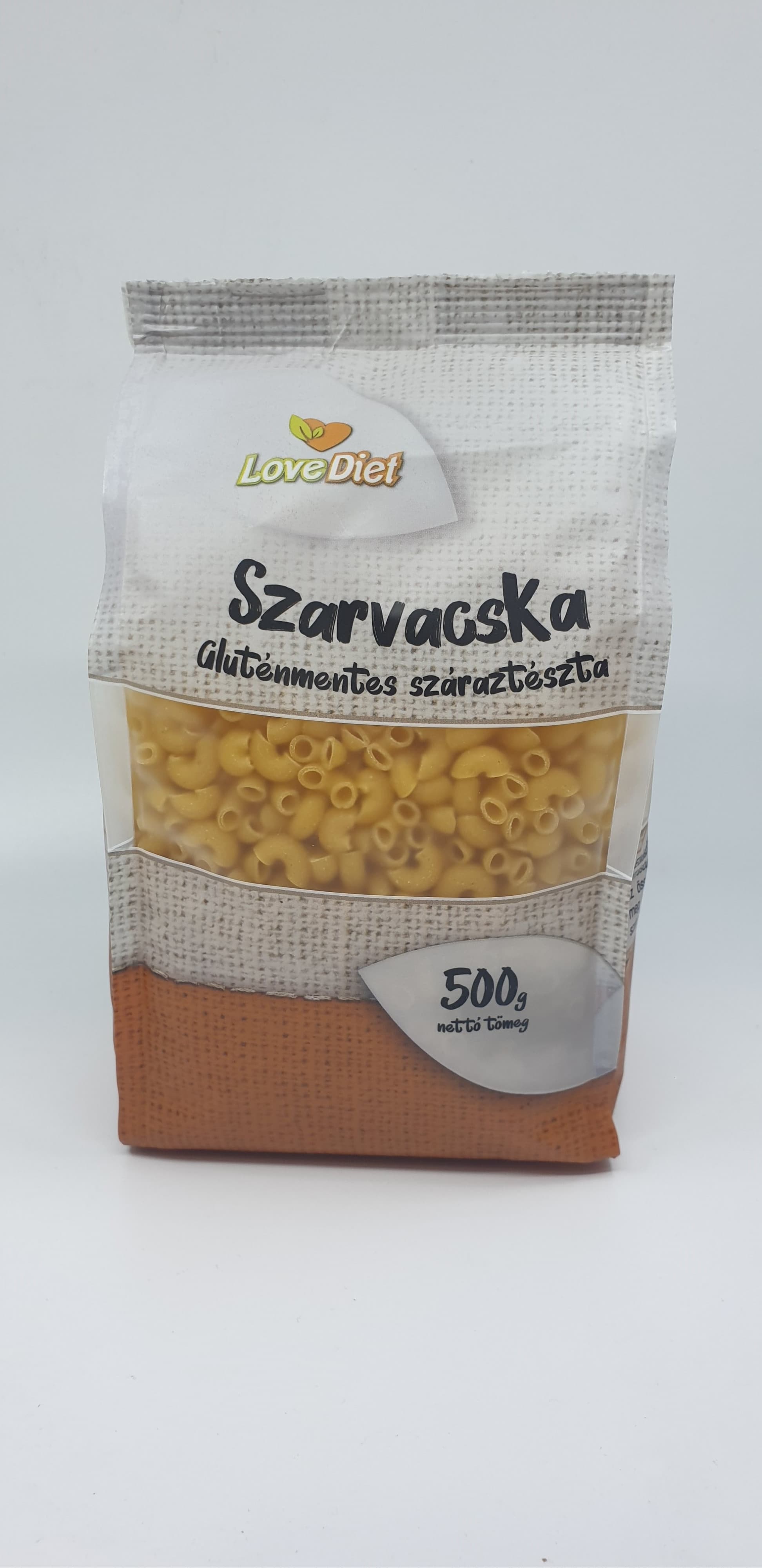 LoveDiet Bezlepkové kukuričné cestoviny kolienka 500g - 91401