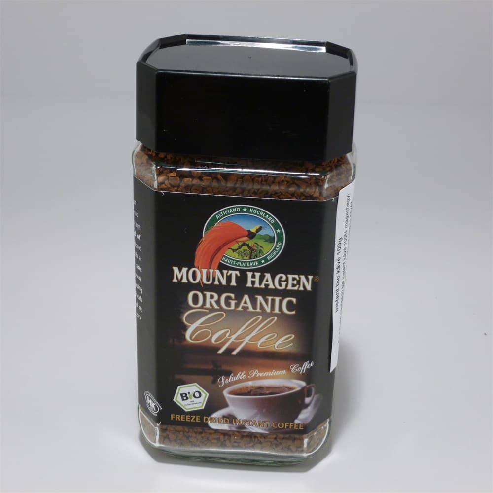 Mount Hagen instantná káva Arabica/Robusta Fair Trade BIO 100 g
